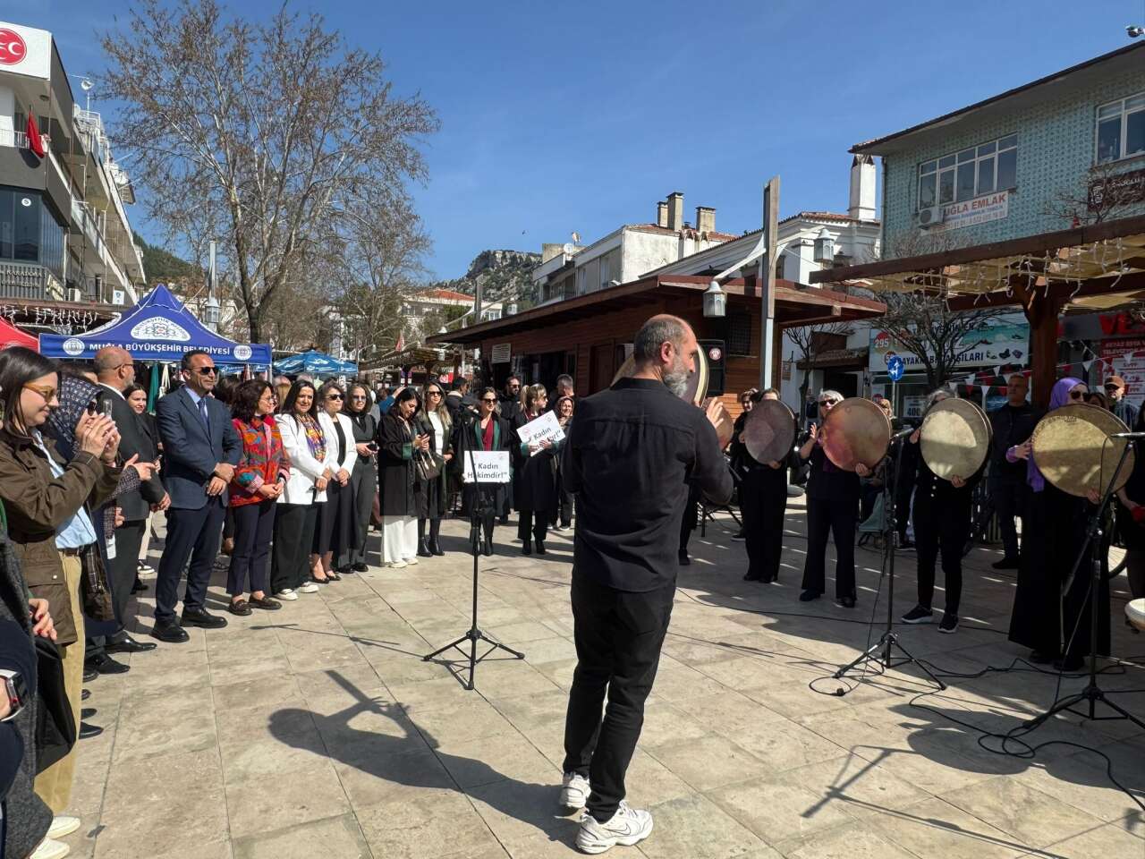 Muğla’da 8 Mart İçin Anlamlı Buluşma Kadınlar Sessiz Adımlarla Meydanda 13
